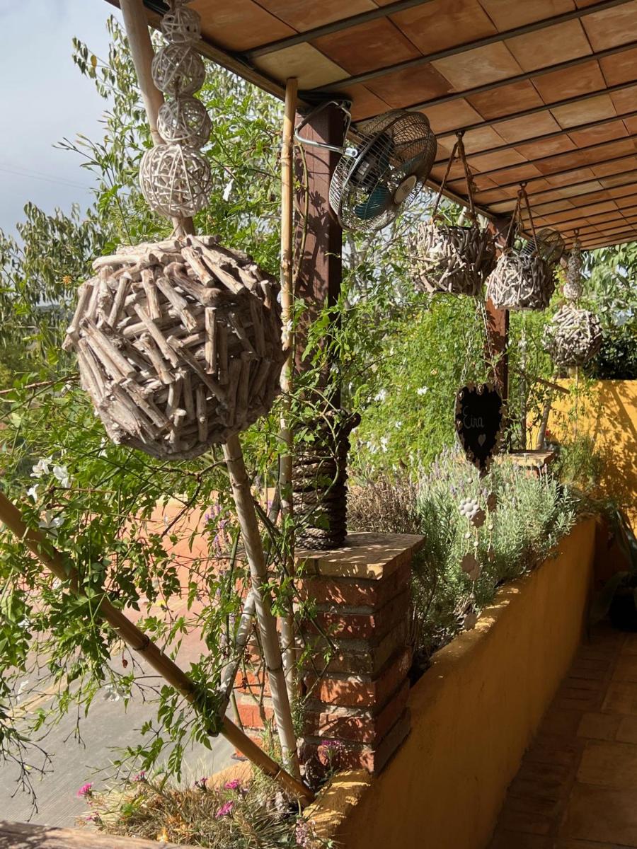 Jardín al aire libre en Les Vinyes Alojamiento Rural Boutique & SPA