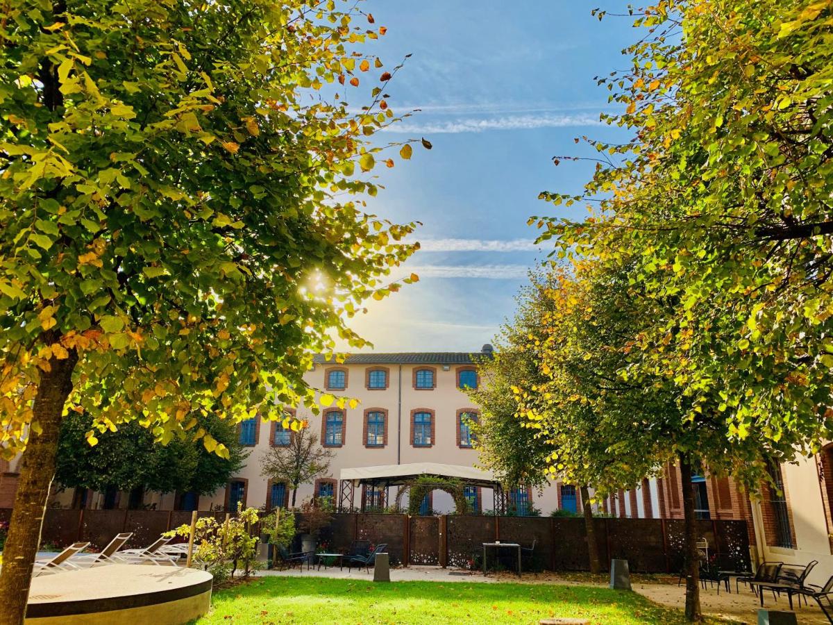 Jardin de l'établissement Abbaye des Capucins Spa & Resort