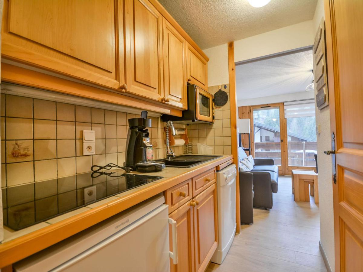 Studio cabine proche navettes, 4 pers. avec balcon, casier à skis et garage - Morzine - FR-1-684-53 - Housity