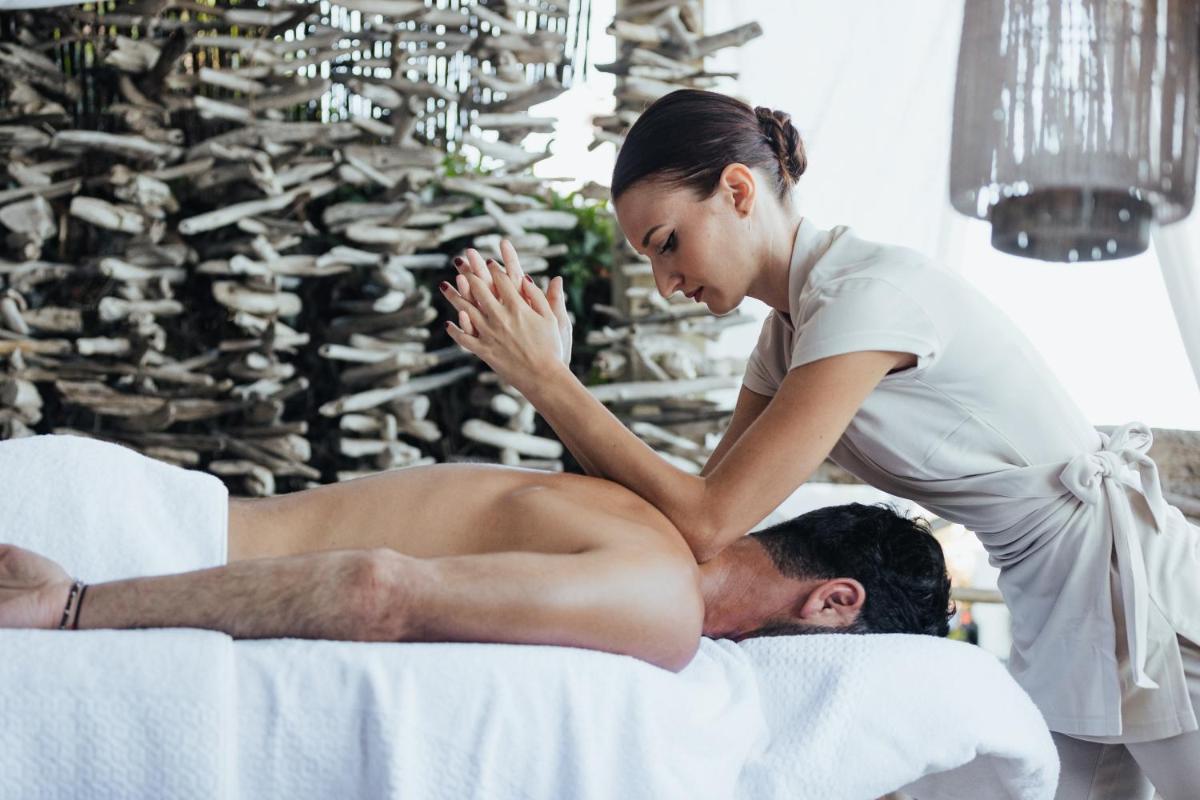 Spa ou équipements de bien-être de l'établissement Sofitel Golfe d'Ajaccio Thalassa Sea & Spa