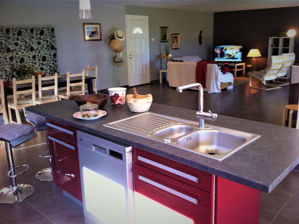 Villa Moderne 3 Chambres avec Petite Maison Indépendante, Piscine Chauffée Privée - Brujas, Vagnas - FR-1-382-176 - Housity
