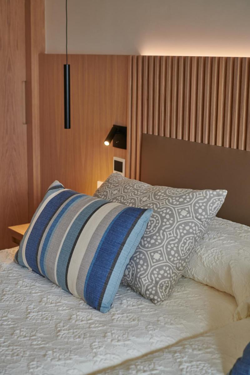 Cama o camas de una habitación en Hipotels Mediterraneo Hotel - Adults Only