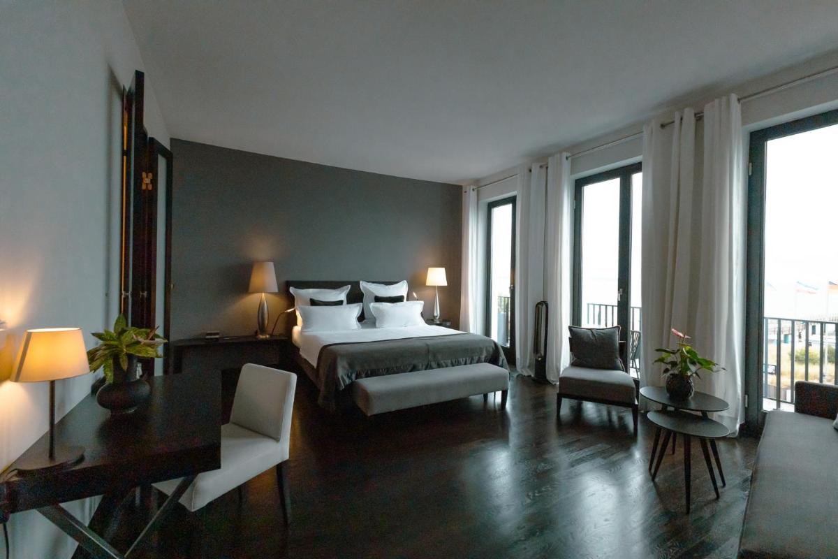 Ein Bett oder Betten in einem Zimmer der Unterkunft A-ROSA Hotel Ceres am Meer - Adults Only