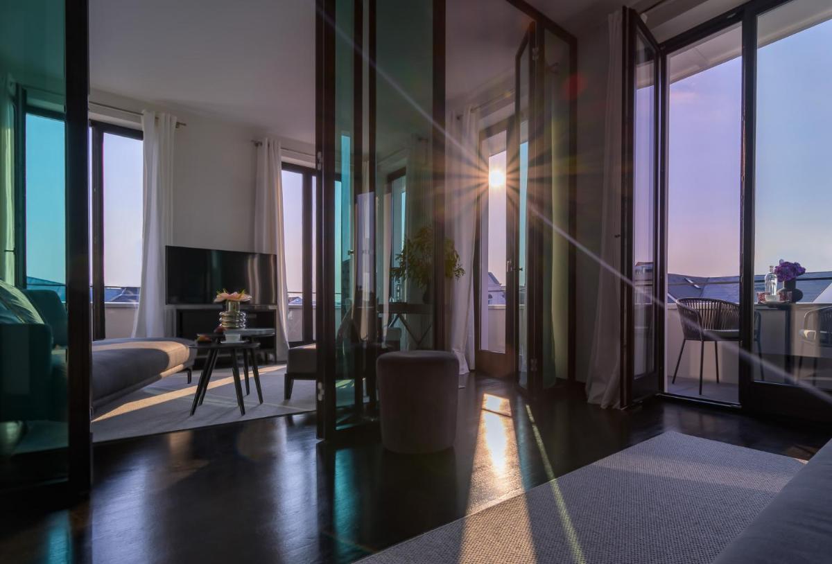 Ein Sitzbereich in der Unterkunft A-ROSA Hotel Ceres am Meer - Adults Only