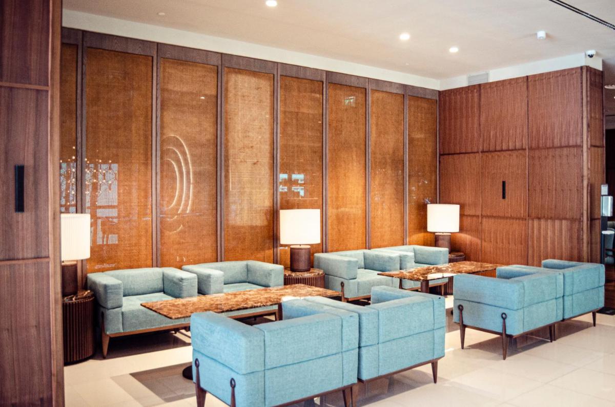Uma área de estar em SANA Malhoa Hotel