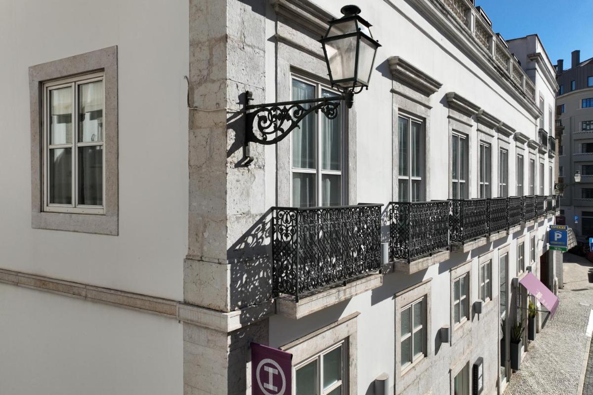 O edifício onde o hotel está situado