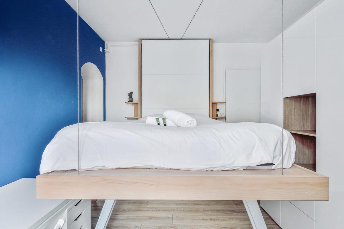 Modern studio on courtyard in the heart of the 13th district - Welkeys - Housity
