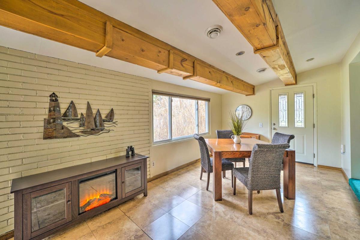 Lakefront Brohman Retreat with Dock and Fire Pit! - Housity