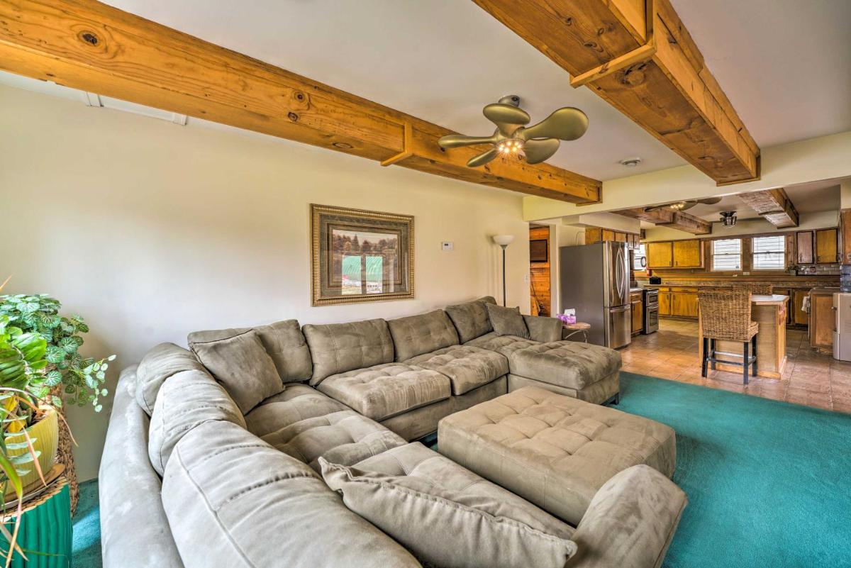 Lakefront Brohman Retreat with Dock and Fire Pit! - Housity