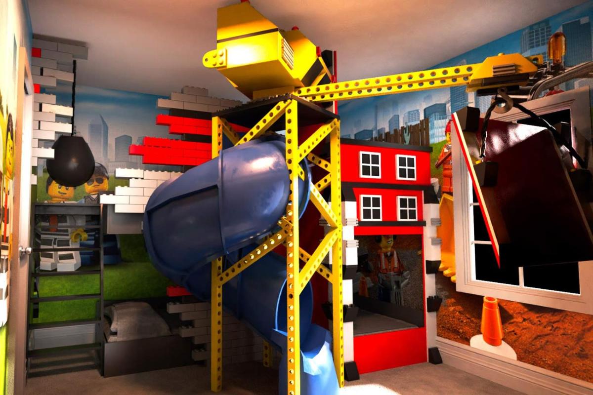 Suitetrails - ST094 Bed Boutique, Lego-Nasa, Golf Simulator