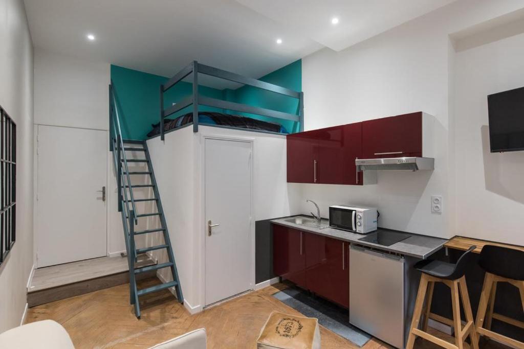 Centre/Place Jaurès * Studios MyCityHome * Mezzanine - Housity