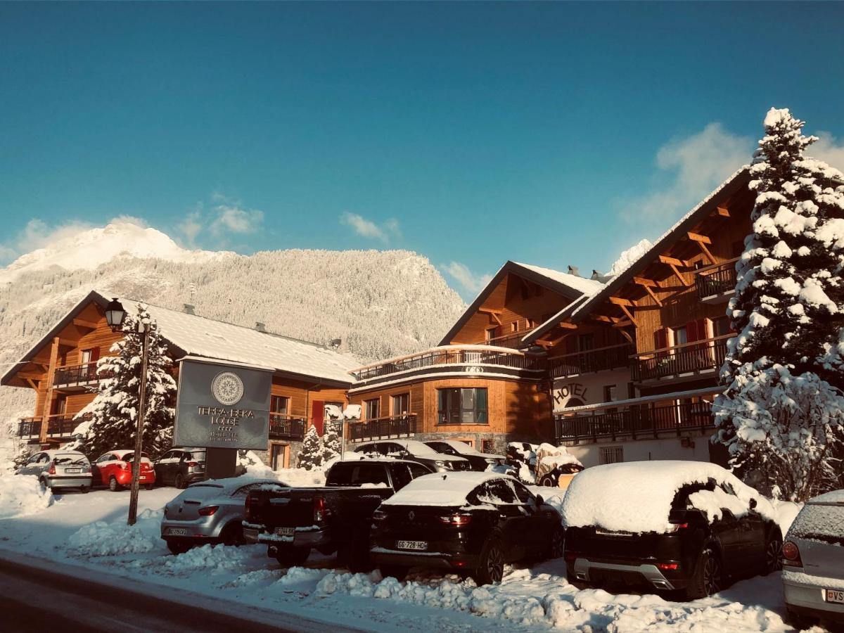 L'établissement Terra-Beka Lodge en hiver
