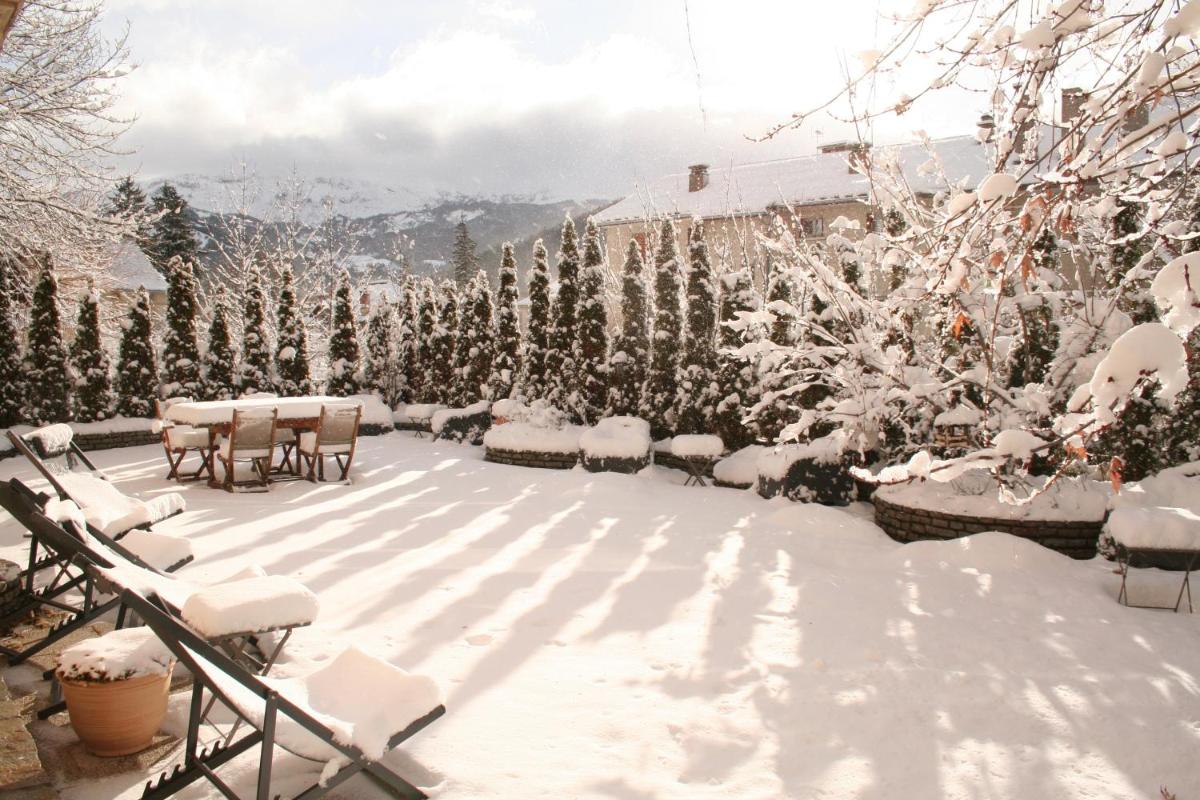 L'établissement Hotel Spa Azteca Barcelonnette en hiver
