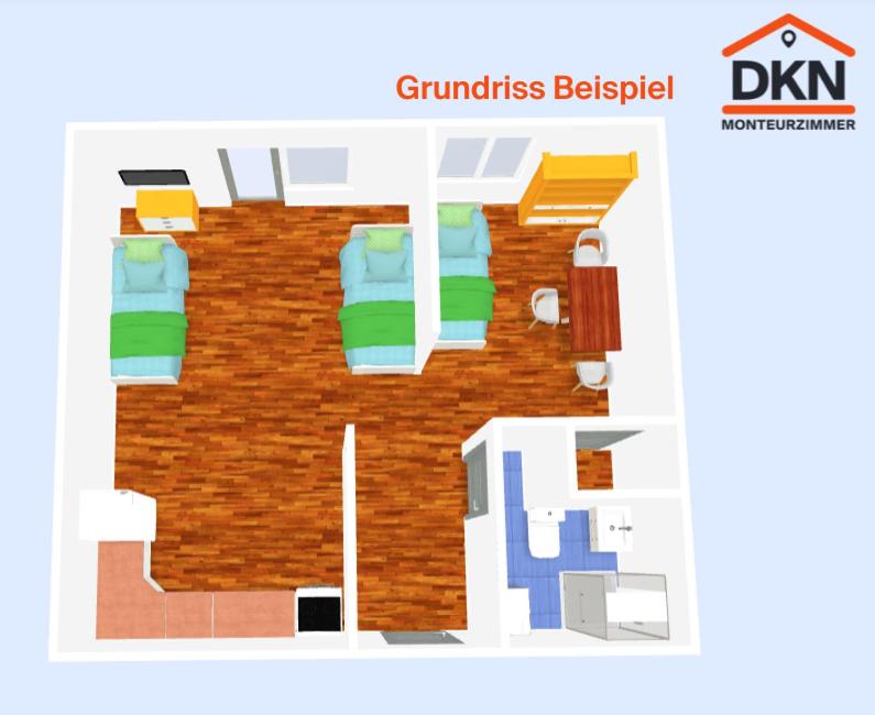 Apartments K11 für Monteure in Chemnitz - Housity