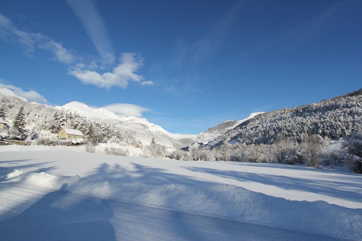 L'établissement La Neyrette en hiver