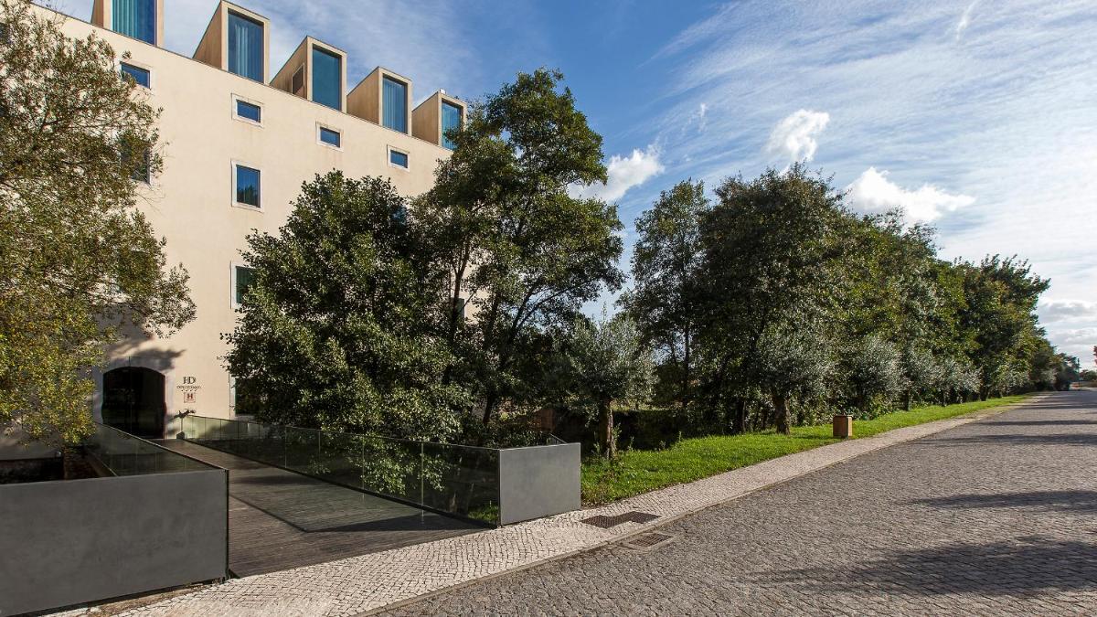 Um jardim no exterior de HD