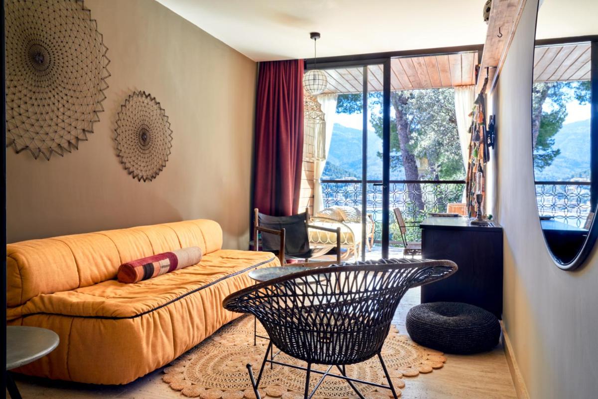 Zona de estar de Bikini Island & Mountain Port de Soller "Adults only"