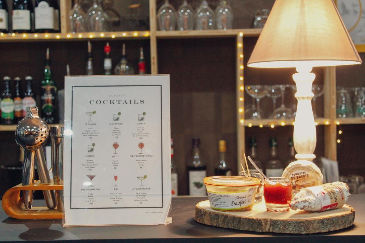 Boissons dans l'établissement Hôtel Mont Thabor Serre Chevalier