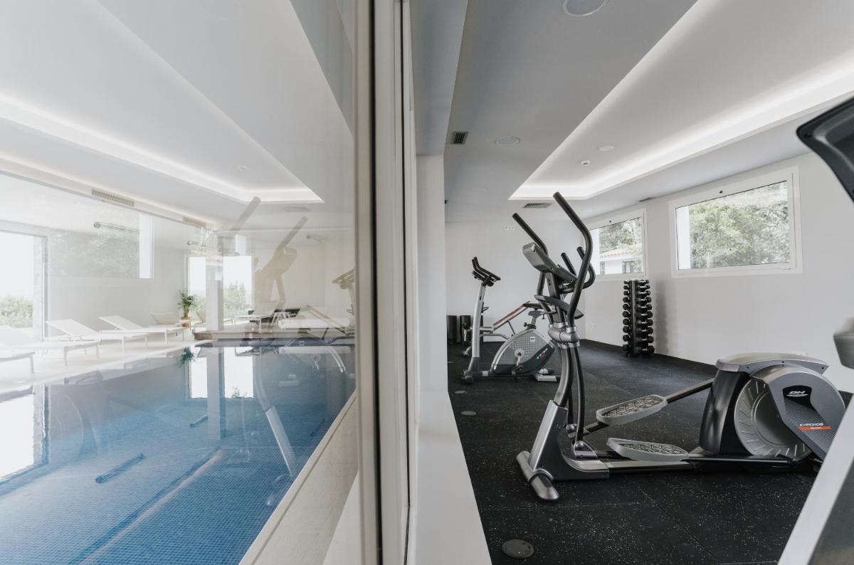 O centro de fitness e/ou as comodidades de fitness de Conimbriga Hotel do Paço
