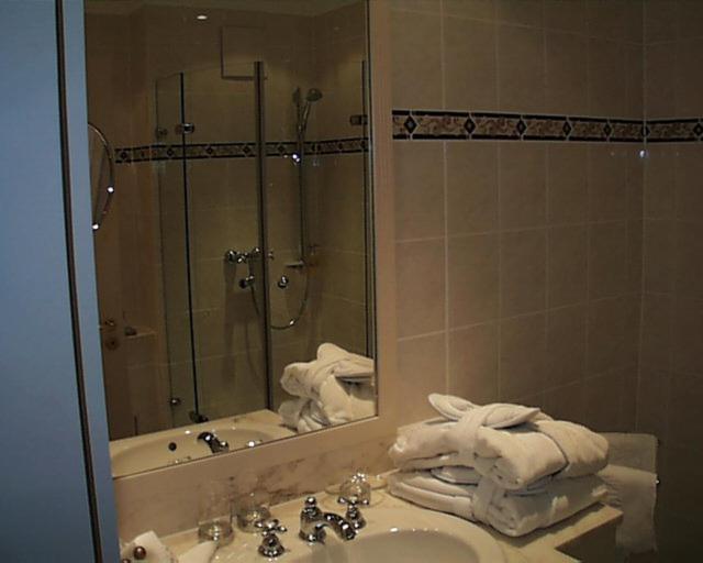 Ein Badezimmer in der Unterkunft Usedom Palace