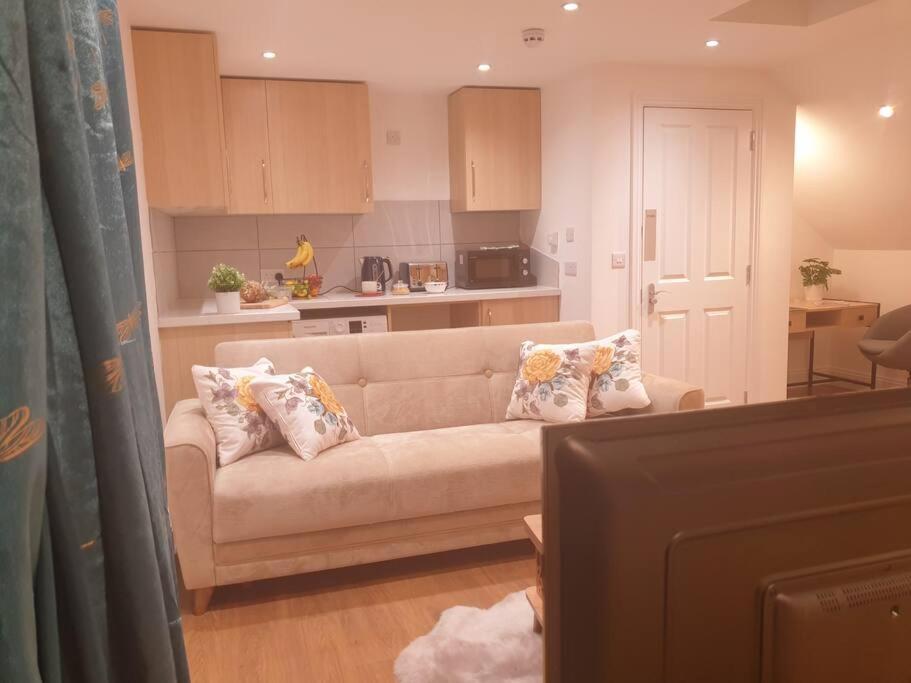 New - Bright London studio loft king bed apartment in quiet street near parks 1074 Lo - Housity
