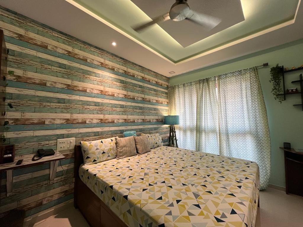 Studio Apt with Rooftop Panoramic views @ Dabolim - Housity
