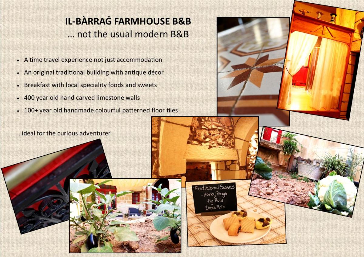 Il-Bàrraġ Farmhouse B&B - Gozo Traditional Hospitality - Housity