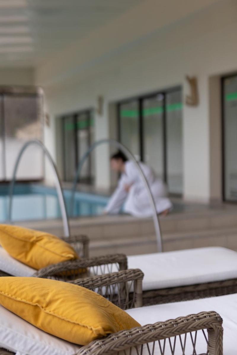 Piscine de l'établissement Le Phébus & Spa – Relais & Châteaux ou située à proximité