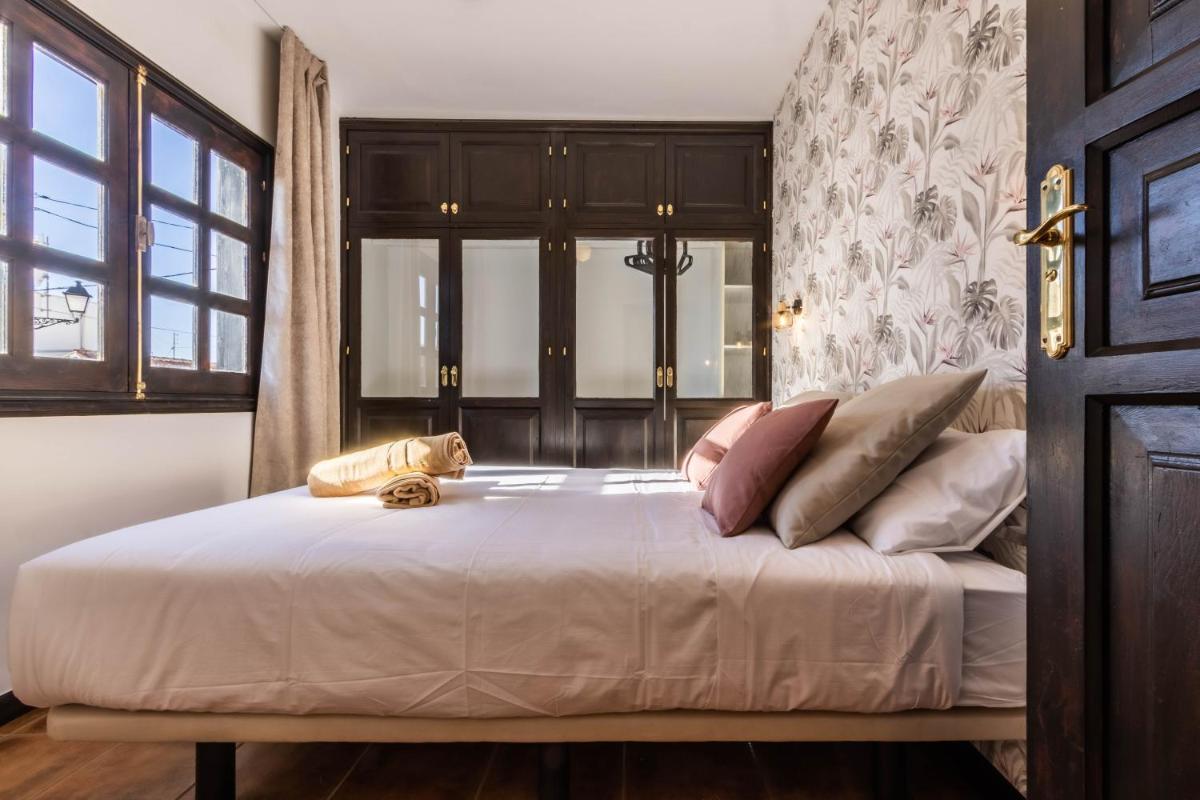 Cama o camas de una habitación en Hotel Ecolife Tenerife