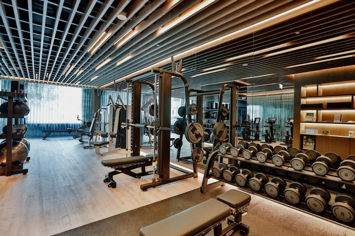 O centro de fitness e/ou as comodidades de fitness de EPIC SANA Marquês Hotel