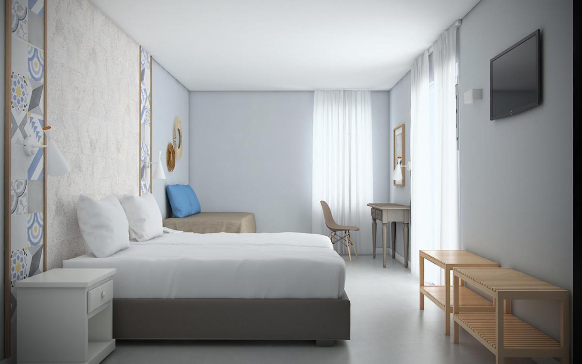 Uma cama ou camas num quarto em AP Adriana Beach Resort