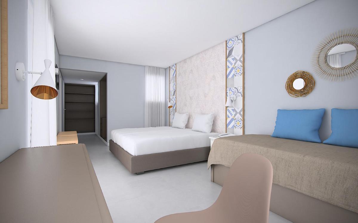 Uma cama ou camas num quarto em AP Adriana Beach Resort