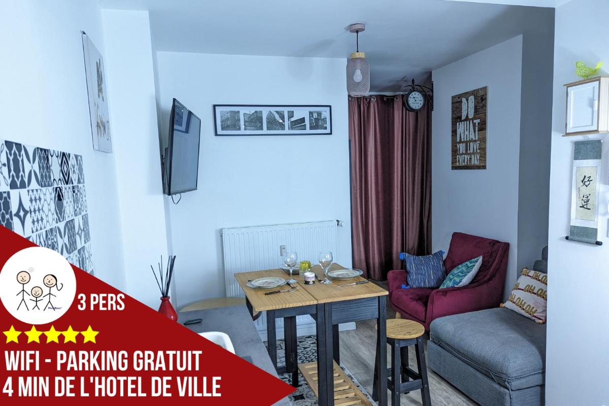 Beau-Jean, Un Cocon Sympa 5 min à Pied du Centre-Ville, Parking Privé, à 10 min du CHU - Housity