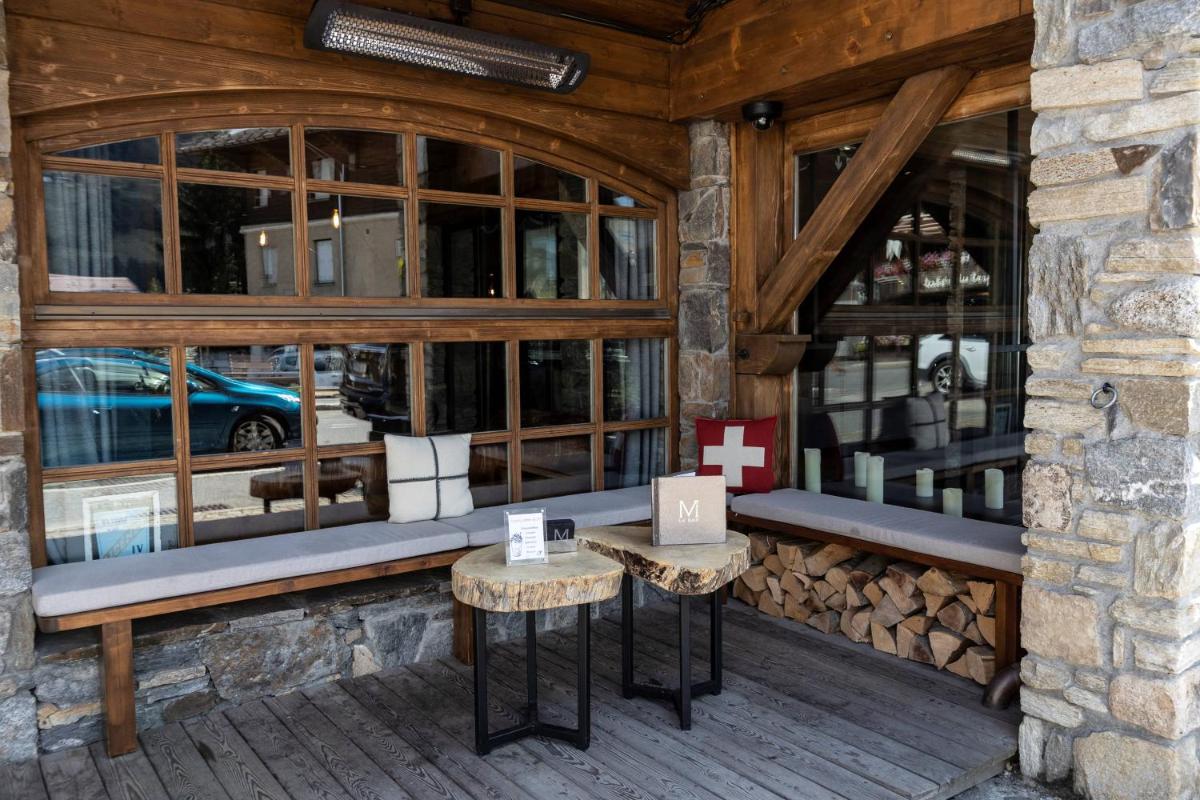 Photo de la galerie de l'établissement M de Megève, à Megève