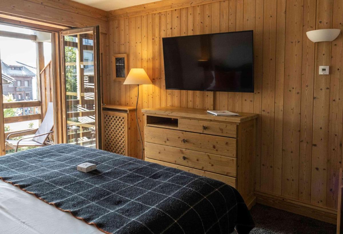 Un ou plusieurs lits dans un hébergement de l'établissement M de Megève