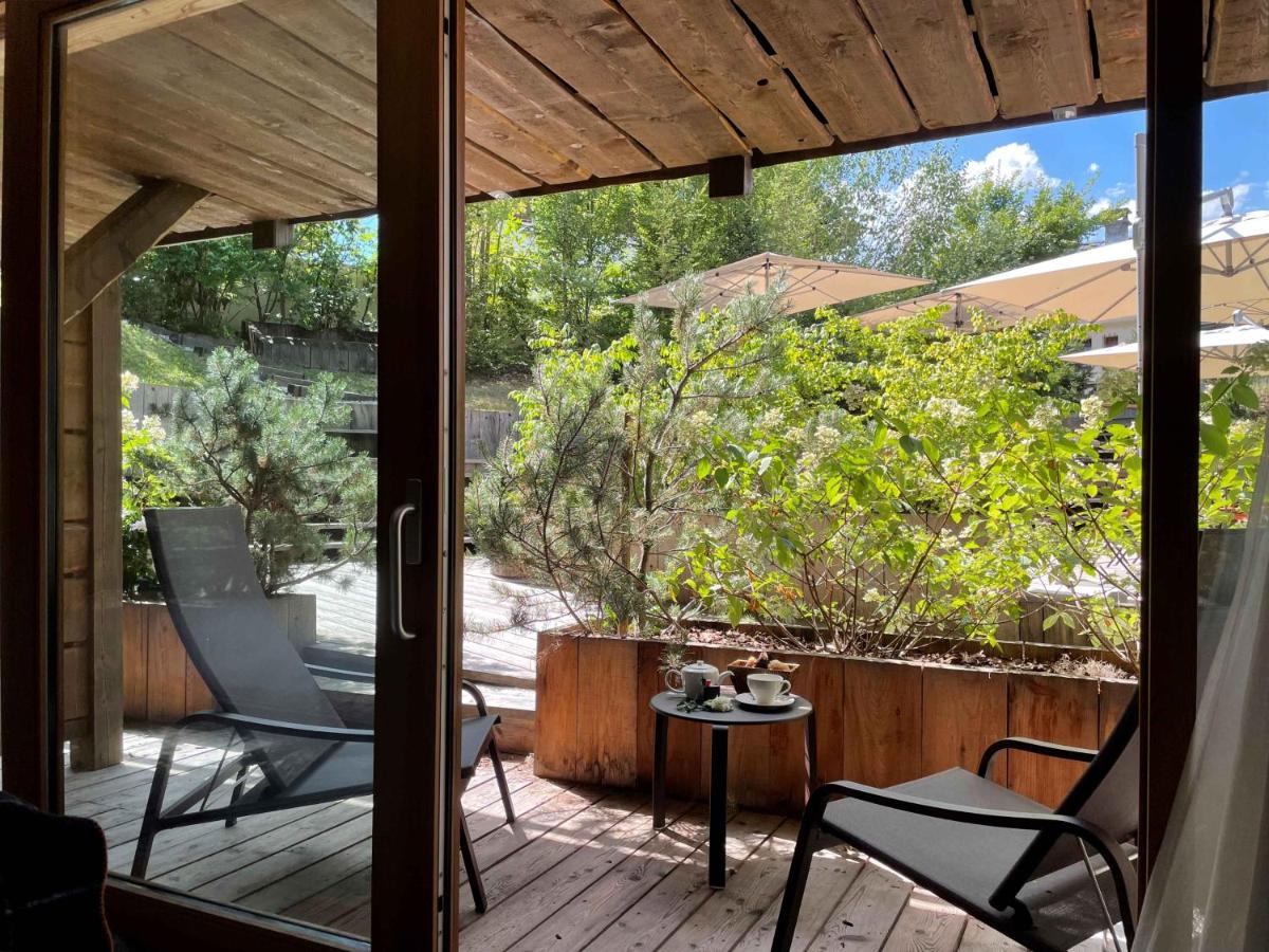 Jardin de l'établissement M de Megève