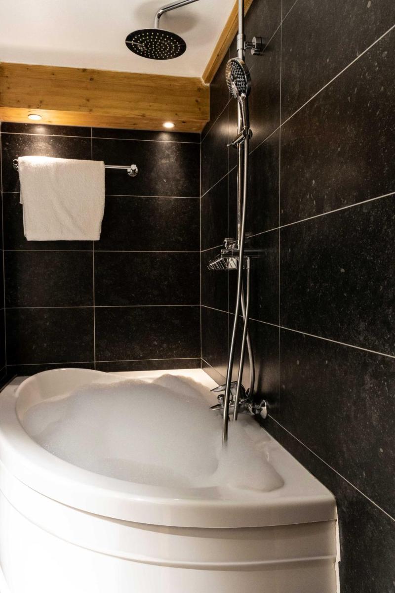 Salle de bains dans l'établissement M de Megève