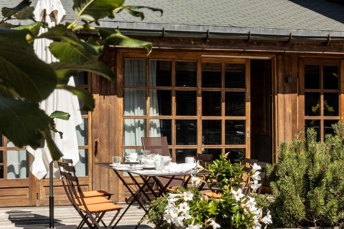 Jardin de l'établissement M de Megève