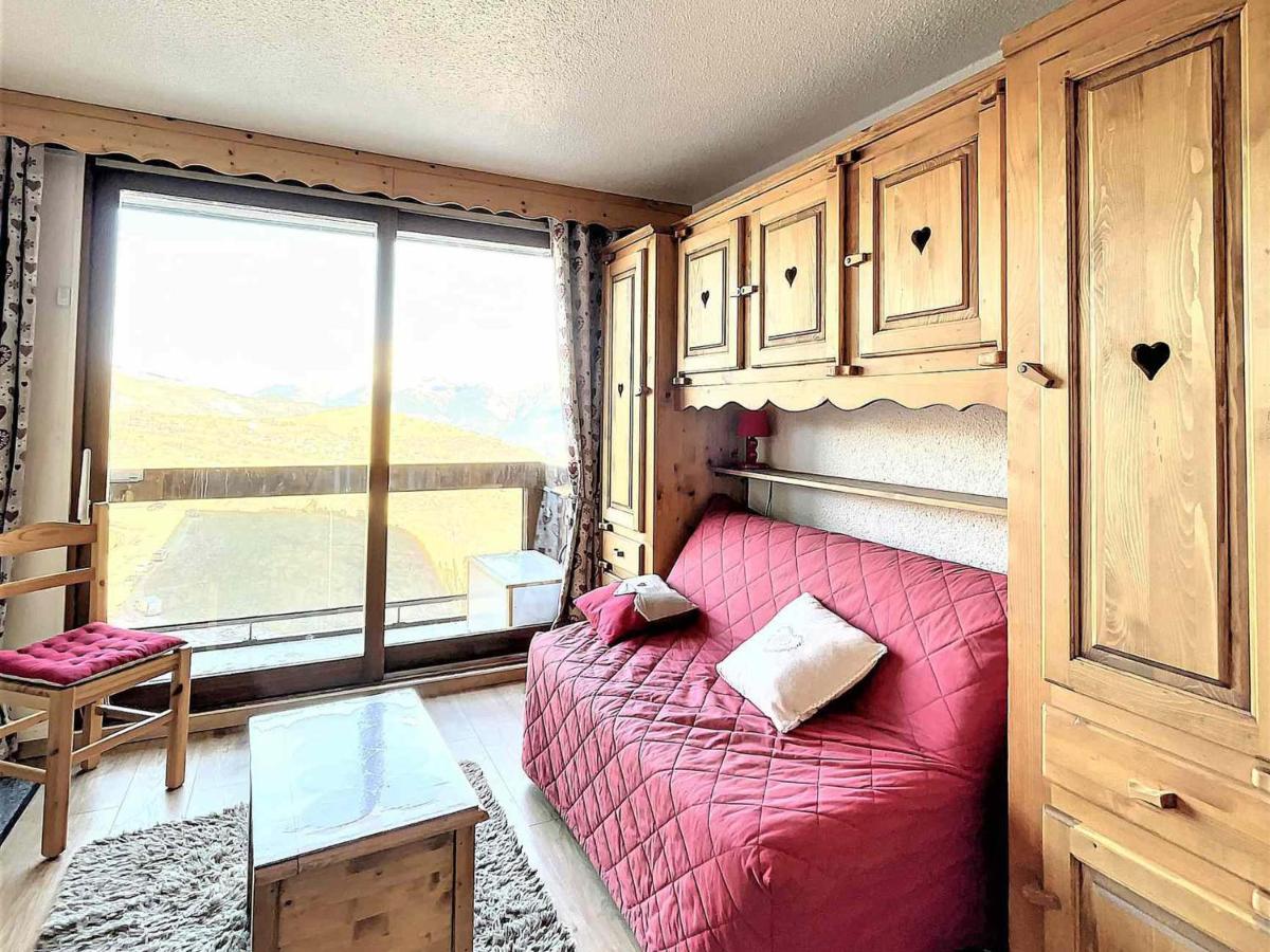 Studio confortable skis aux pieds avec balcon - FR-1-267-245 - Hizvo