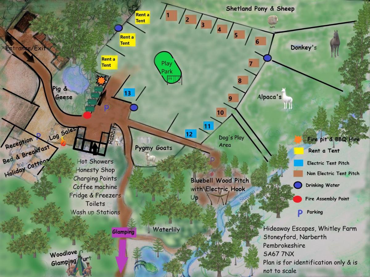 1 Glamping Tent with kitchen & electric on small family campsite, NO BEDDING SUPPLIED - Housity