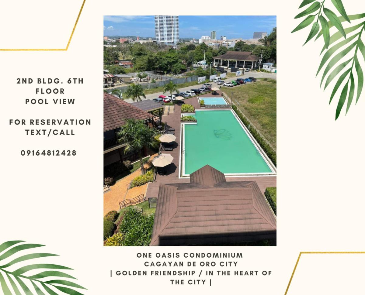 2Bedroom with Balcony and Pool View One Oasis Cdo - Housity