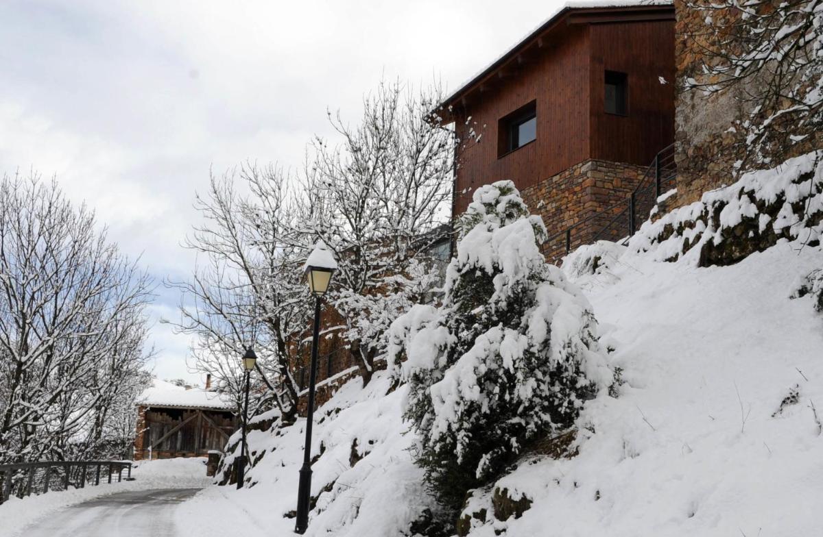 Bonansa Country Hotel en invierno