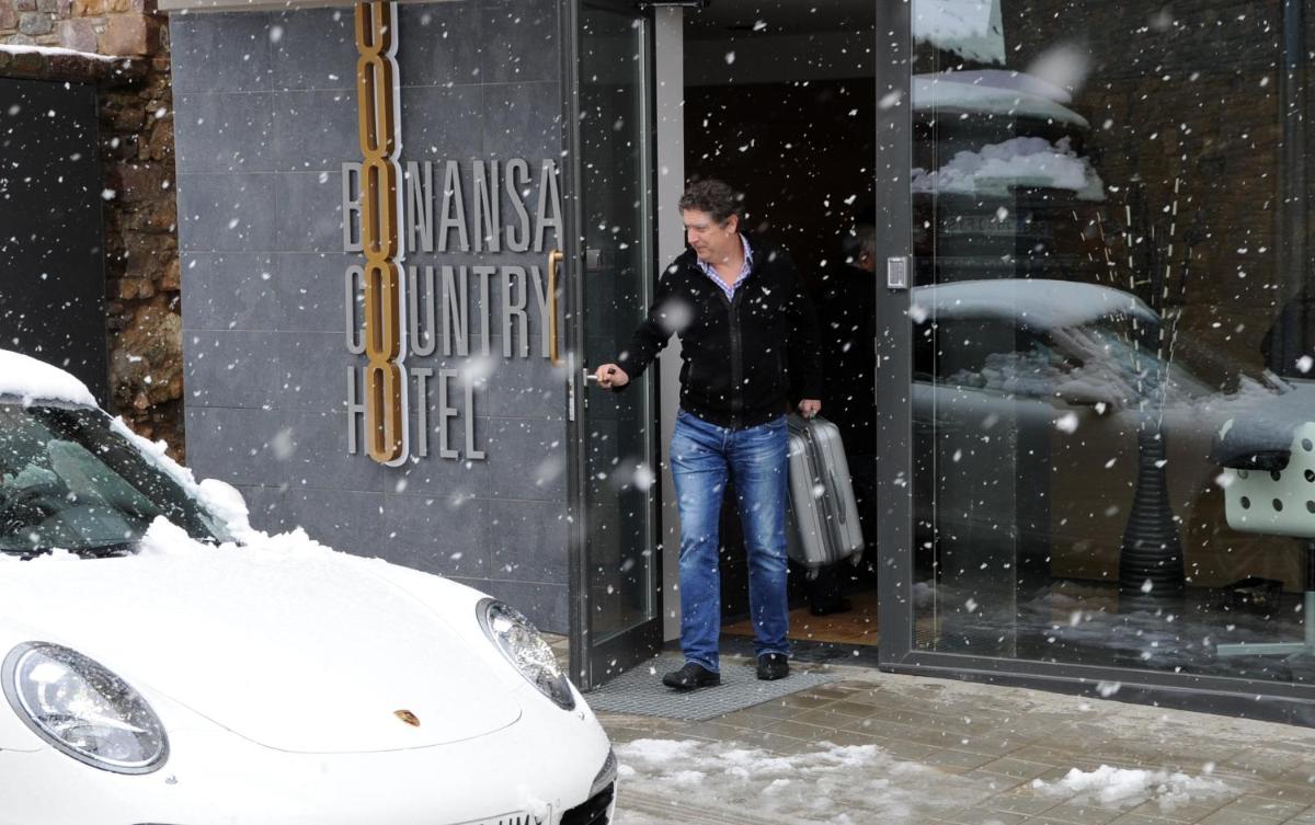 Bonansa Country Hotel en invierno