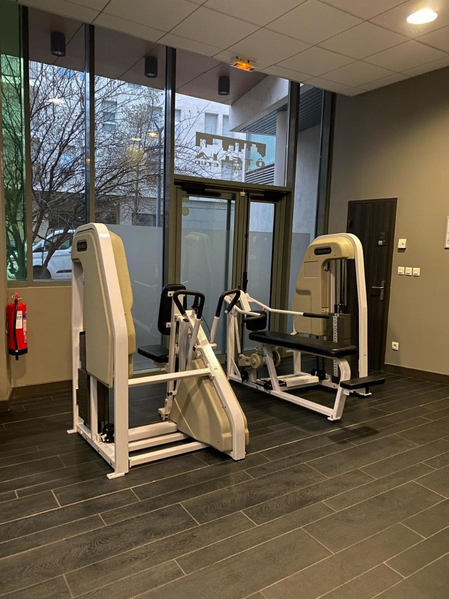 Salle ou équipements de sports de l'établissement B&B HOME Lyon Centre Berthelot