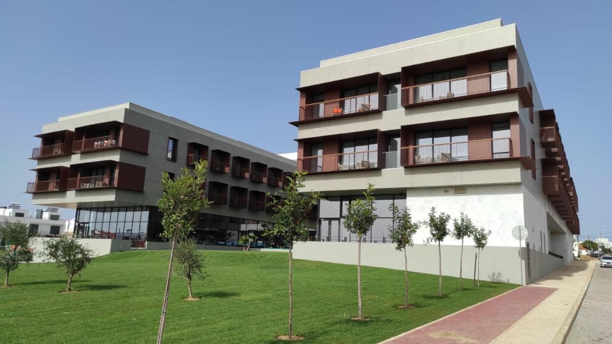 O edifício onde o hotel está situado
