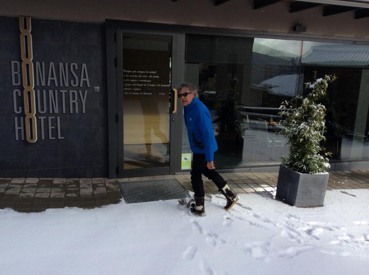 Bonansa Country Hotel en invierno
