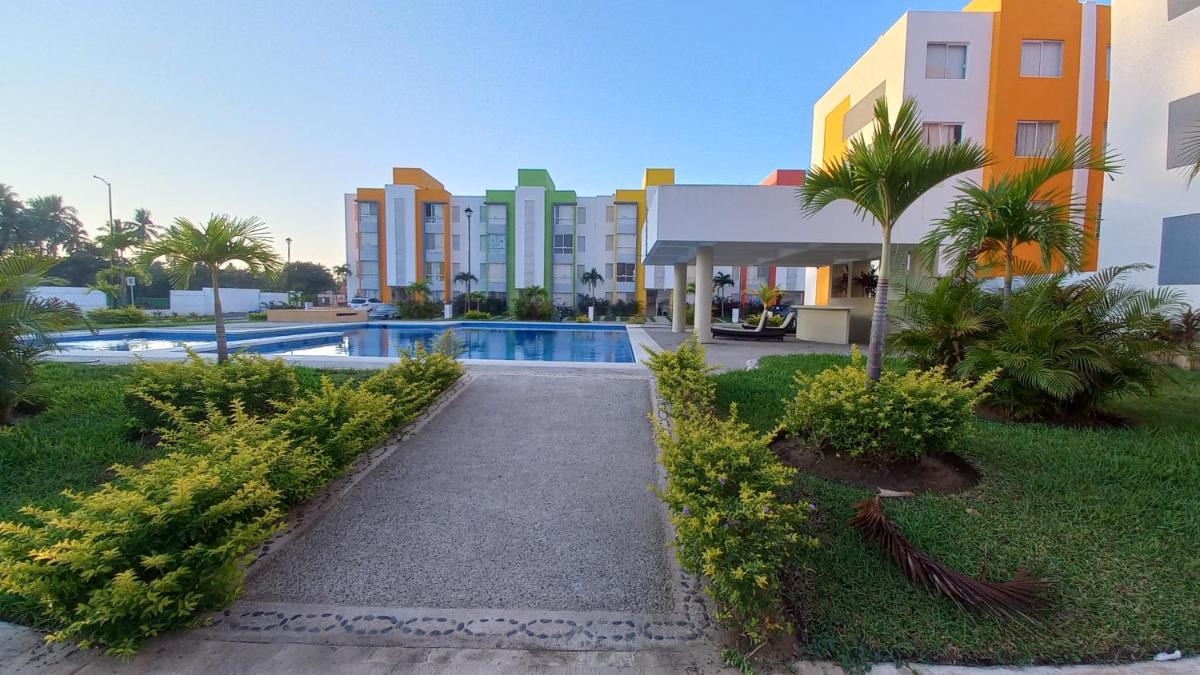 El Arrecife: Apartamento con alberca a 10 minutos de la playa - Housity