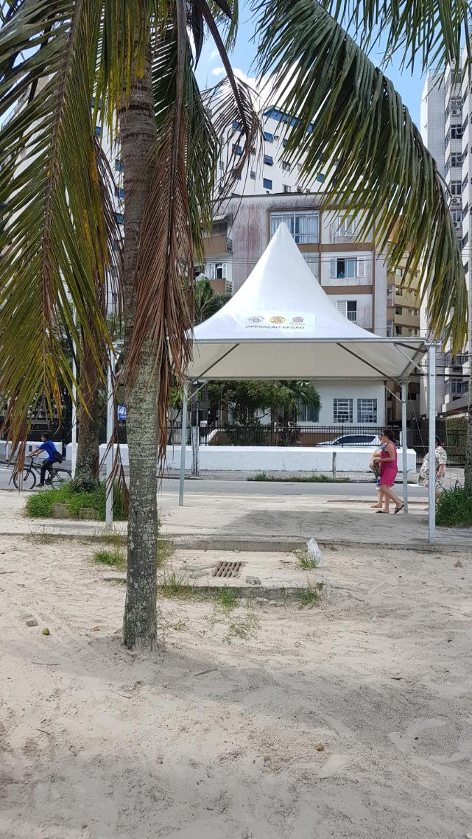 Pé na areia Gonzaguinha São Vicente - Housity