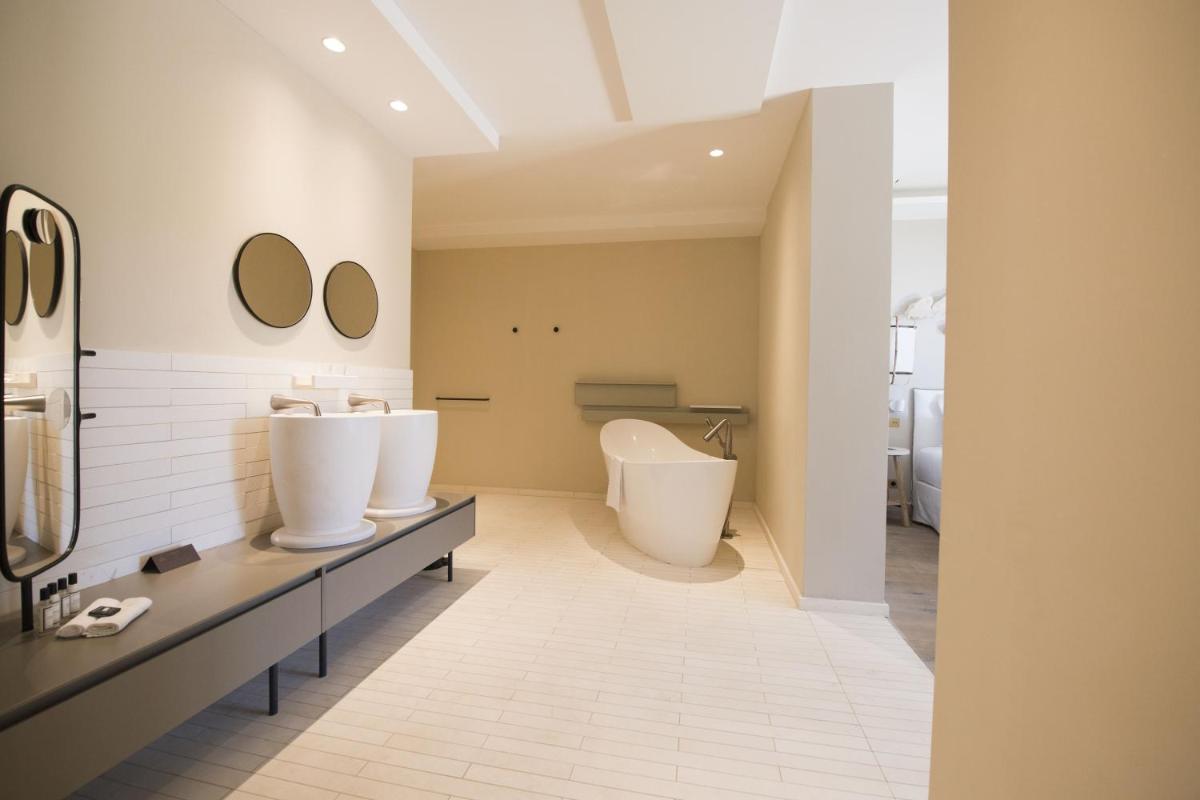 Salle de bains dans l'établissement Misincu
