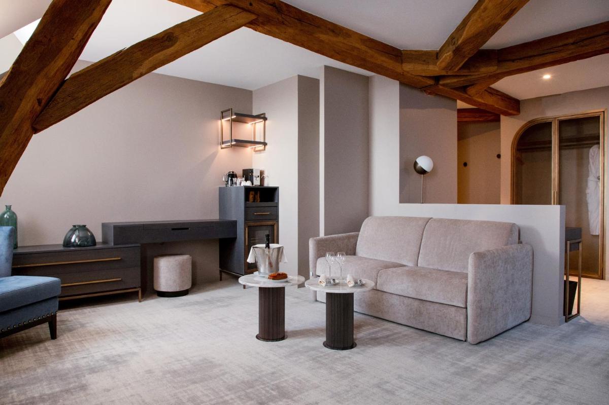 Coin salon dans l'établissement Fleur de Loire